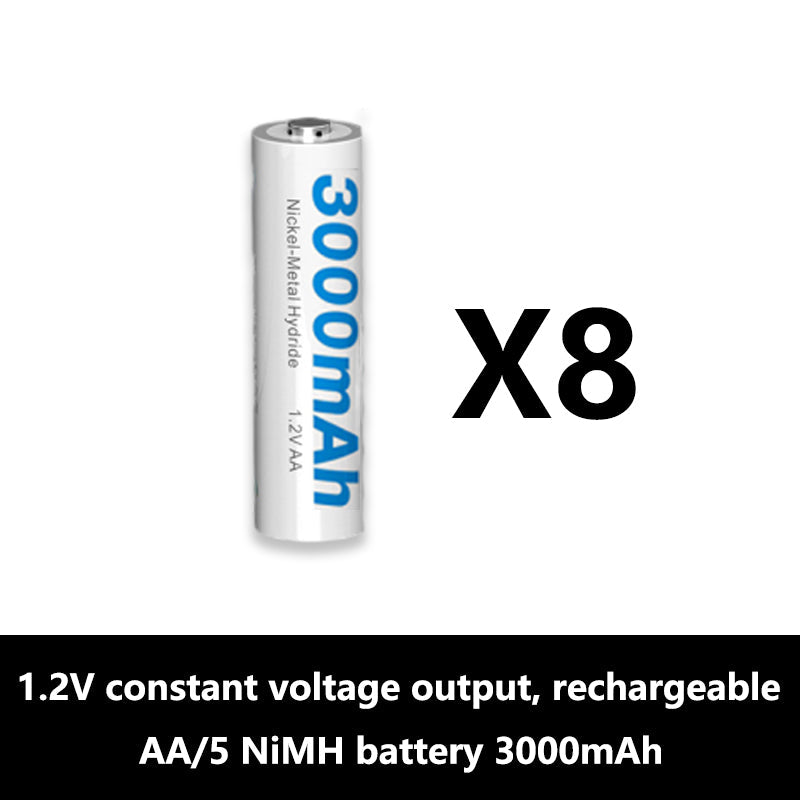 🔋 Cargador Universal y Juego de Baterías: Compatible con Pilas AA/AAA NiMH y de Litio – ¡Un Imprescindible para Cada Hogar! 🌟