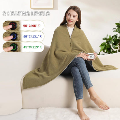 🎄 Special Holiday Offer: 45% OFF: 🎅Best Winter Gifts 🔥Portable Heated Shawl